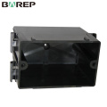 YGC-015 Wholesale black color standard square electric junction box